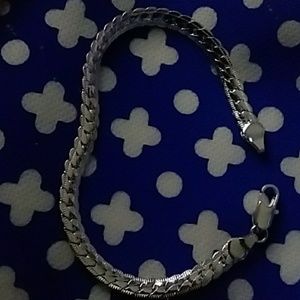 silver fashion bracelet